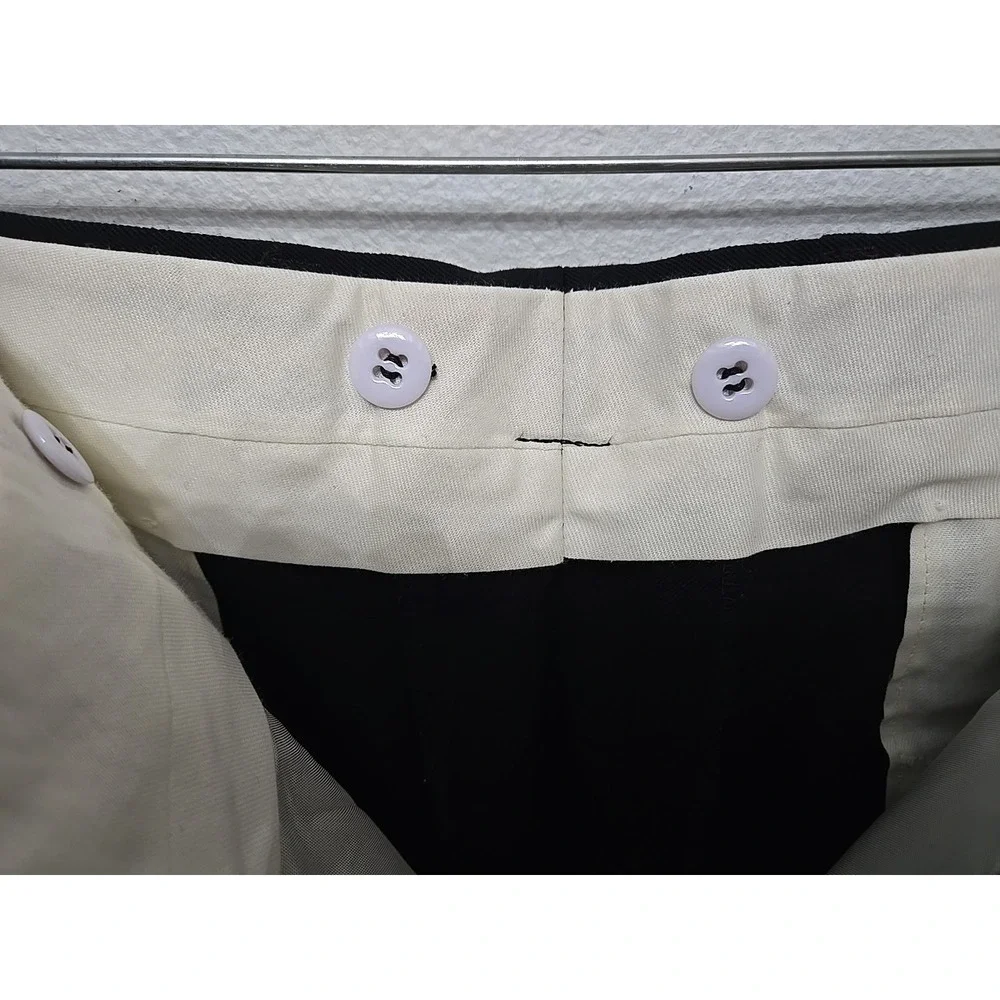 VTG Italy Monsieur By Givenchy Pants Men's 40 x‎ 29 Trousers Pleated Cuffed